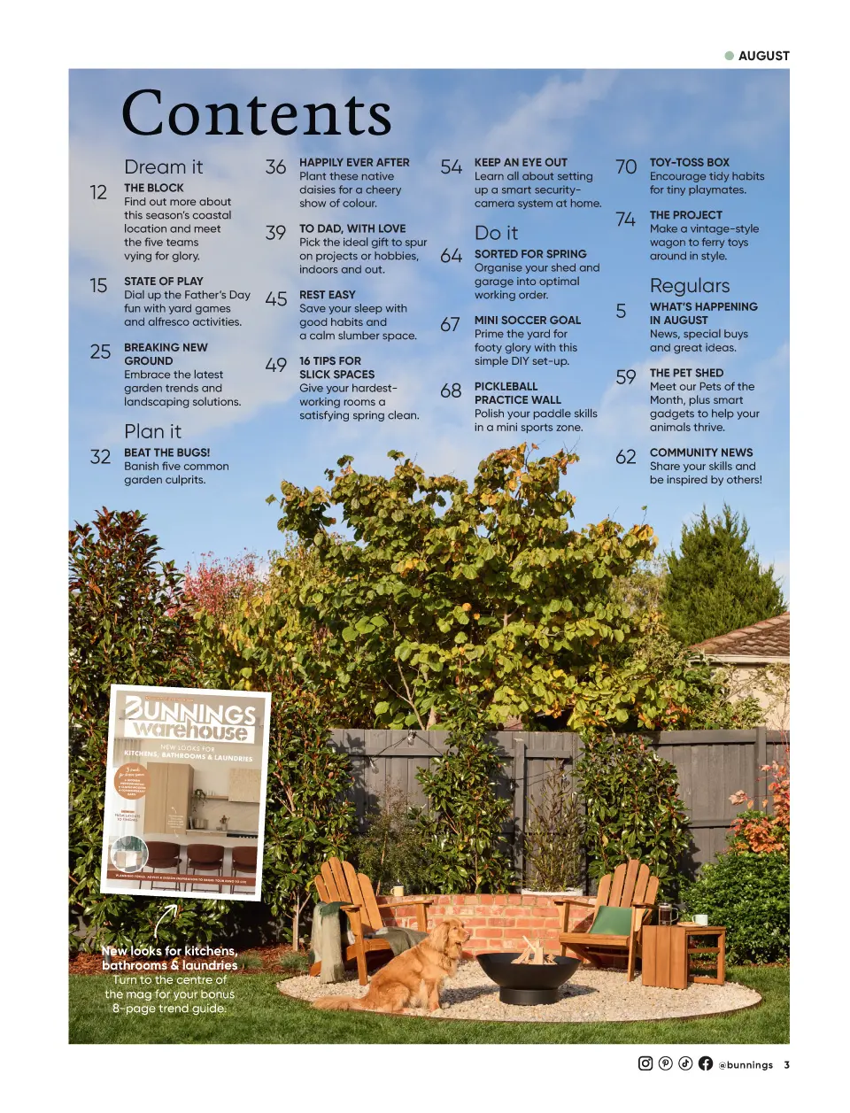 Bunnings Bunnings Magazine August 2026 — page 3