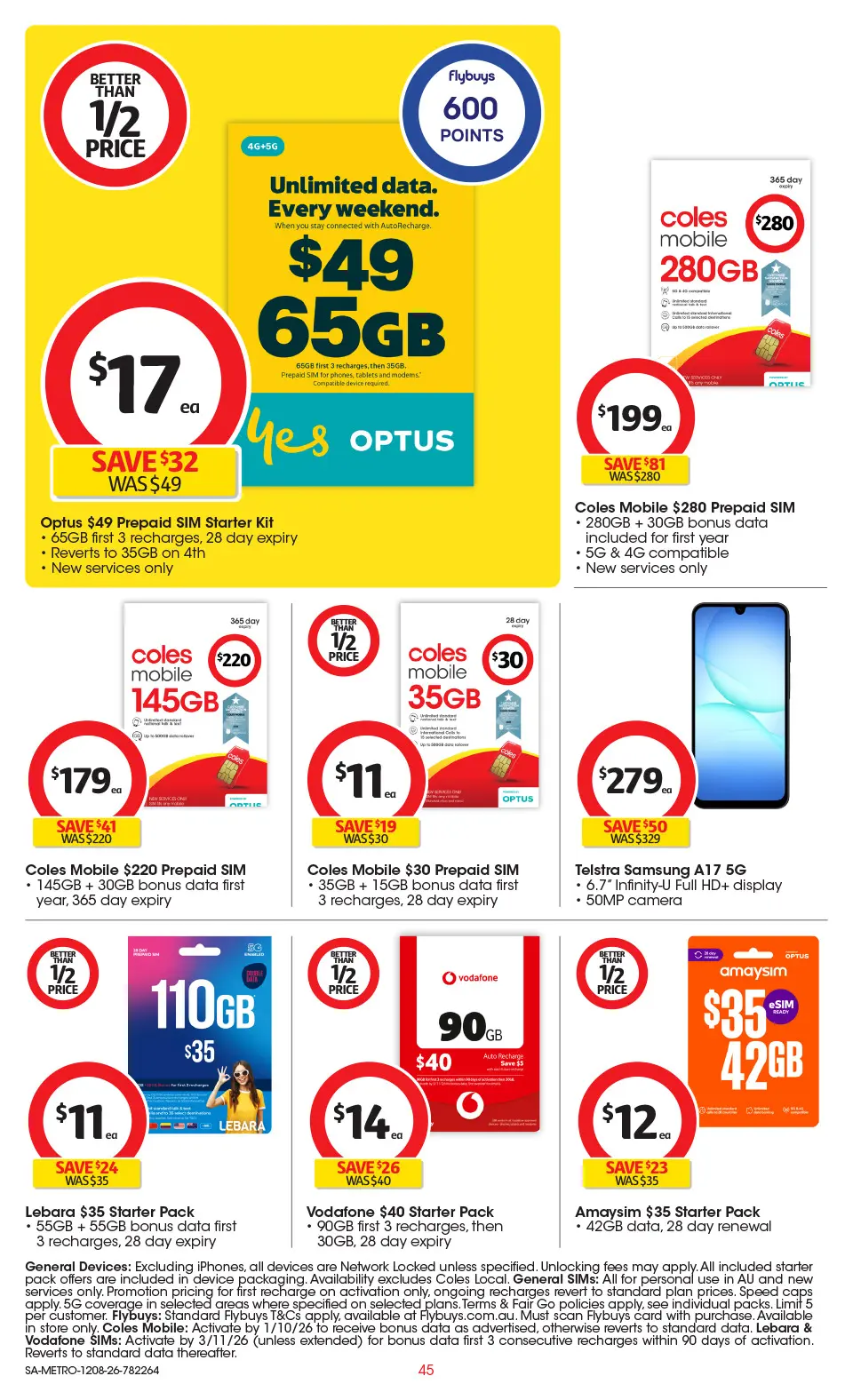 Coles Coles Catalogue SA — page 46
