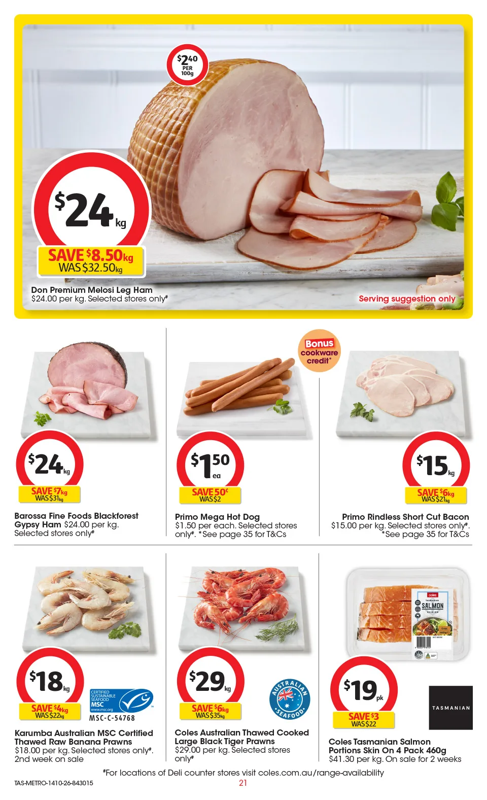 Coles Coles Catalogue — Tasmania — page 22