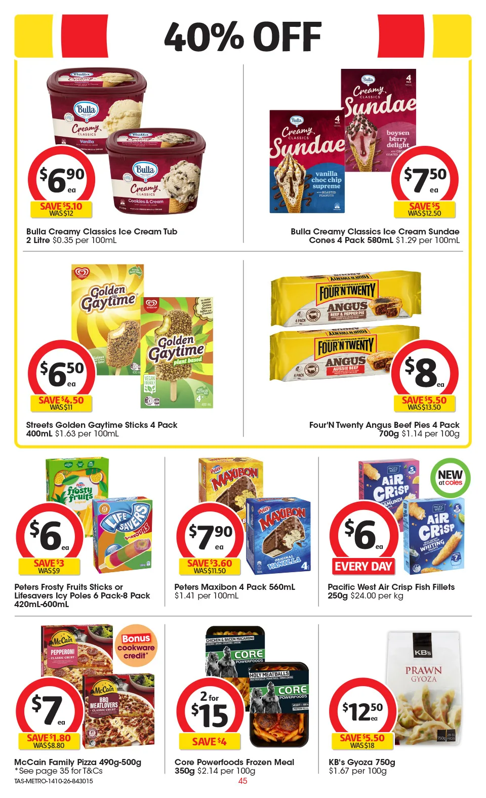 Coles Coles Catalogue — Tasmania — page 46
