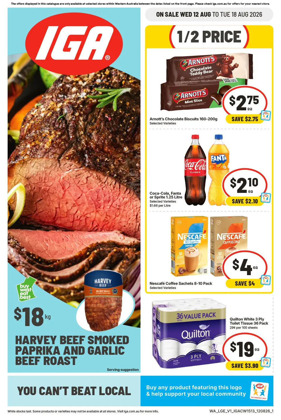 IGA IGA Weekly Catalogue WA cover