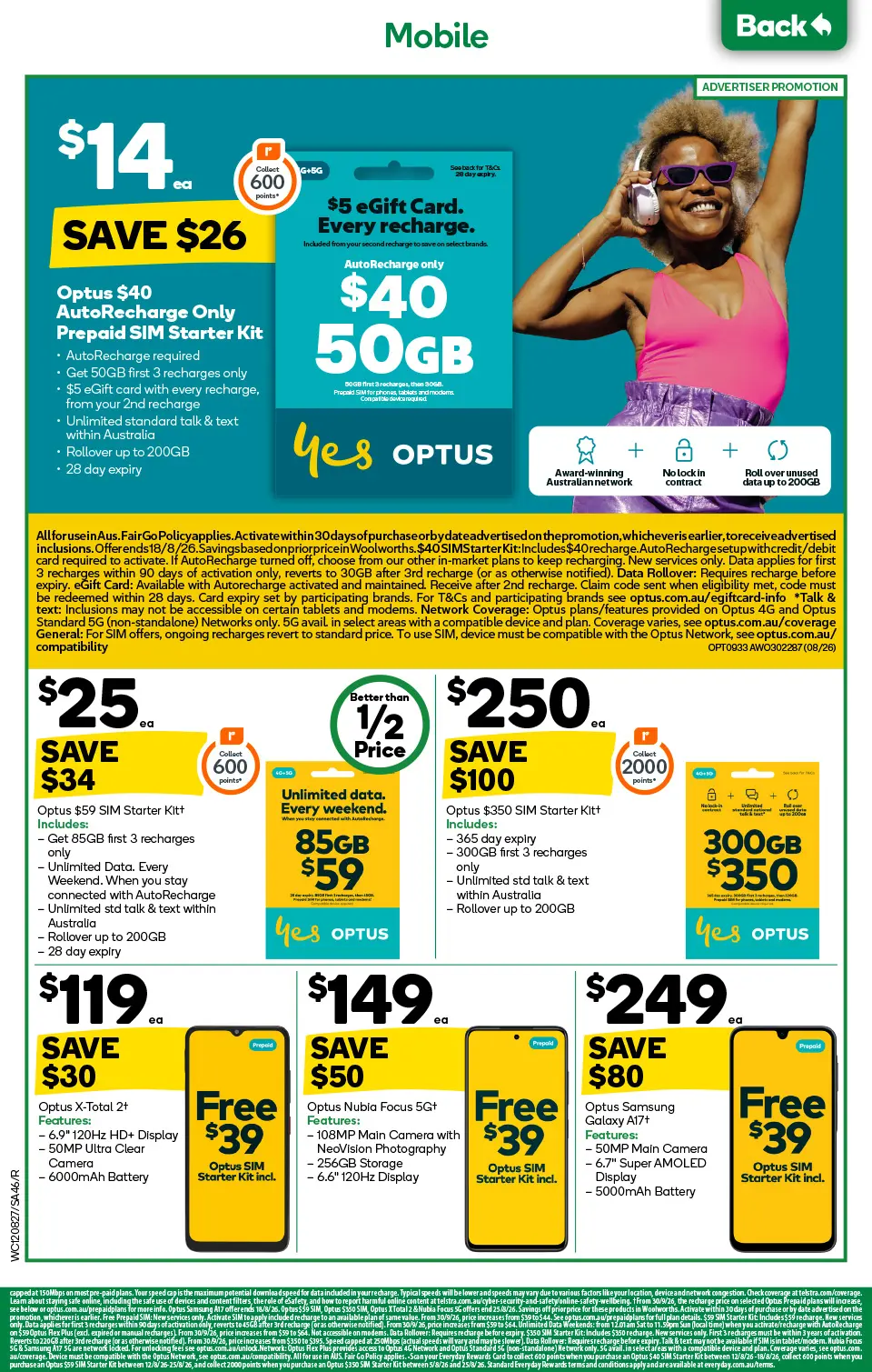 Woolworths Weekly Catalogue Mildura VIC — page 44