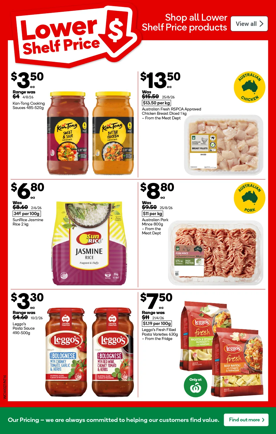 Woolworths Woolworths Catalogue — Northern Territory — page 14